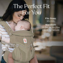 Ergobaby Omni Classic Mesh Baby Carrier - Soft Olive