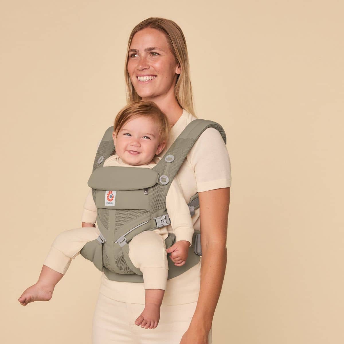 Ergobaby Omni Classic Mesh Baby Carrier - Soft Olive