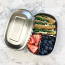 Ever Eco Stainless Steel Bento Snack Box - 3 Compartment