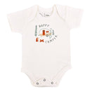 Finn and Emma Organic Short Sleeve Bodysuit - Happy Camper
