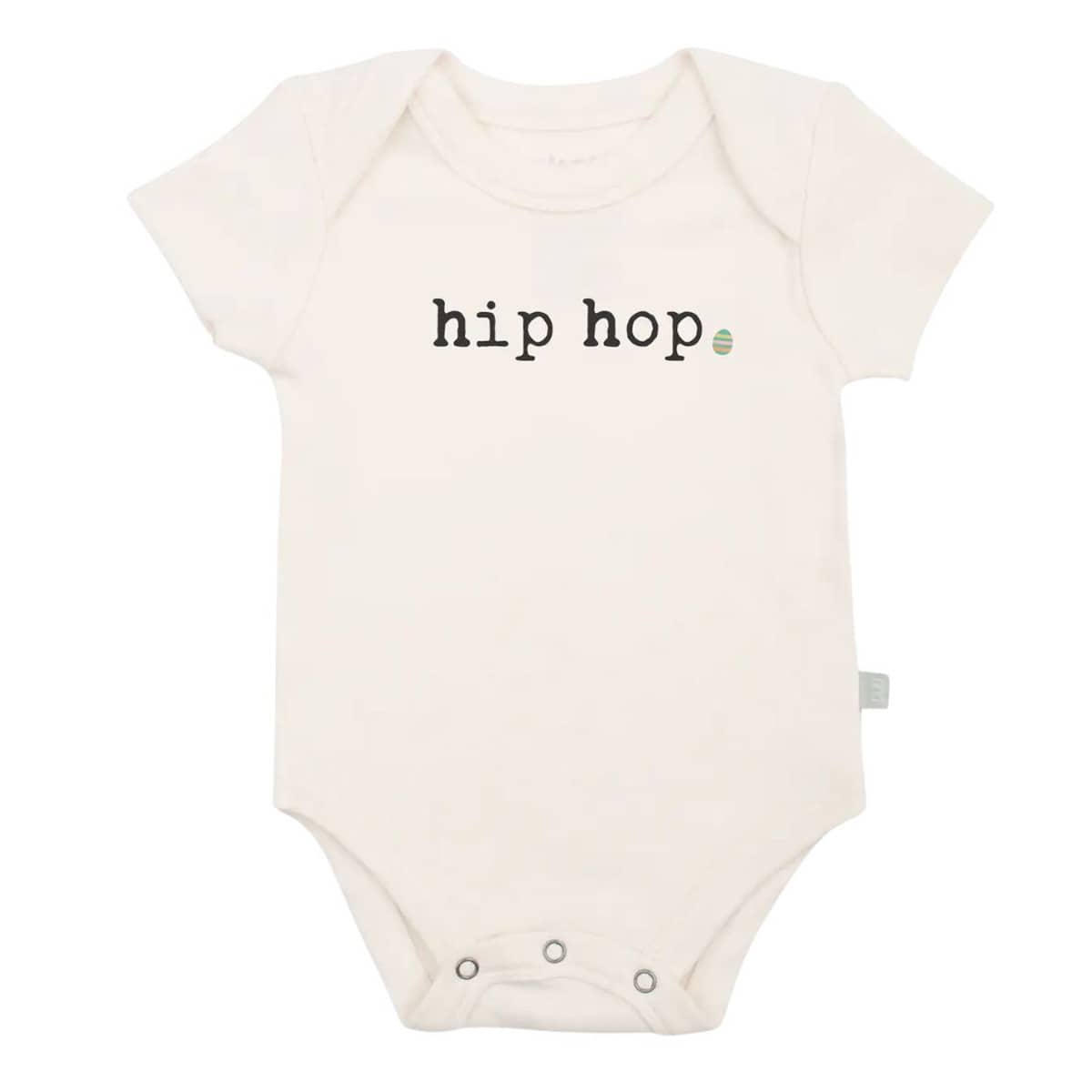 Finn and Emma Organic Short Sleeve Bodysuit - Hip Hop