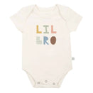 Finn and Emma Organic Short Sleeve Bodysuit - Lil Bro - Desert Bloom