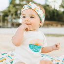 Finn and Emma Organic Short Sleeve Bodysuit - Salty But Sweet