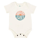 Finn and Emma Organic Short Sleeve Bodysuit - Salty But Sweet