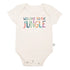 Finn and Emma Organic Short Sleeve Bodysuit - Welcome to the Jungle