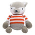 Finn and Emma Organic Hand-Knit Rattle Buddy - Finley the Fox