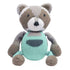 Finn and Emma Organic Hand-Knit Rattle Buddy - Ramsay the Raccoon