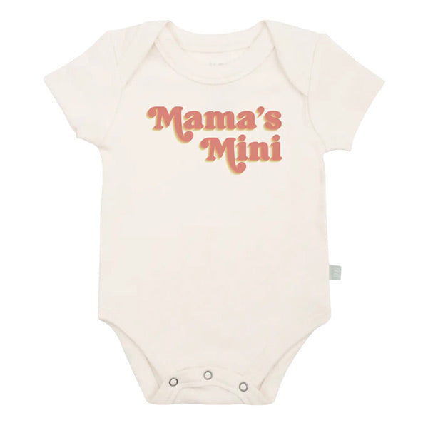 Finn and Emma Organic Short Sleeve Bodysuit - Mama's Mini