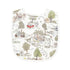 FLATOUTbear Cotton Muslin Bib – Toile