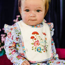 Fleur Harris Dandy Duo Bibs - Cornflower - Bunny Forest