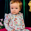 Fleur Harris Dandy Duo Bibs - Cornflower - Bunny Forest