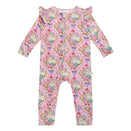 Fleur Harris Precious Frill Coverall - Pink Love - Bunnies & Bows