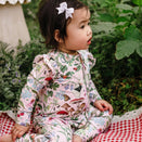 Fleur Harris Precious Frill Coverall - Sugar Pink - Enchanted Flowers Party