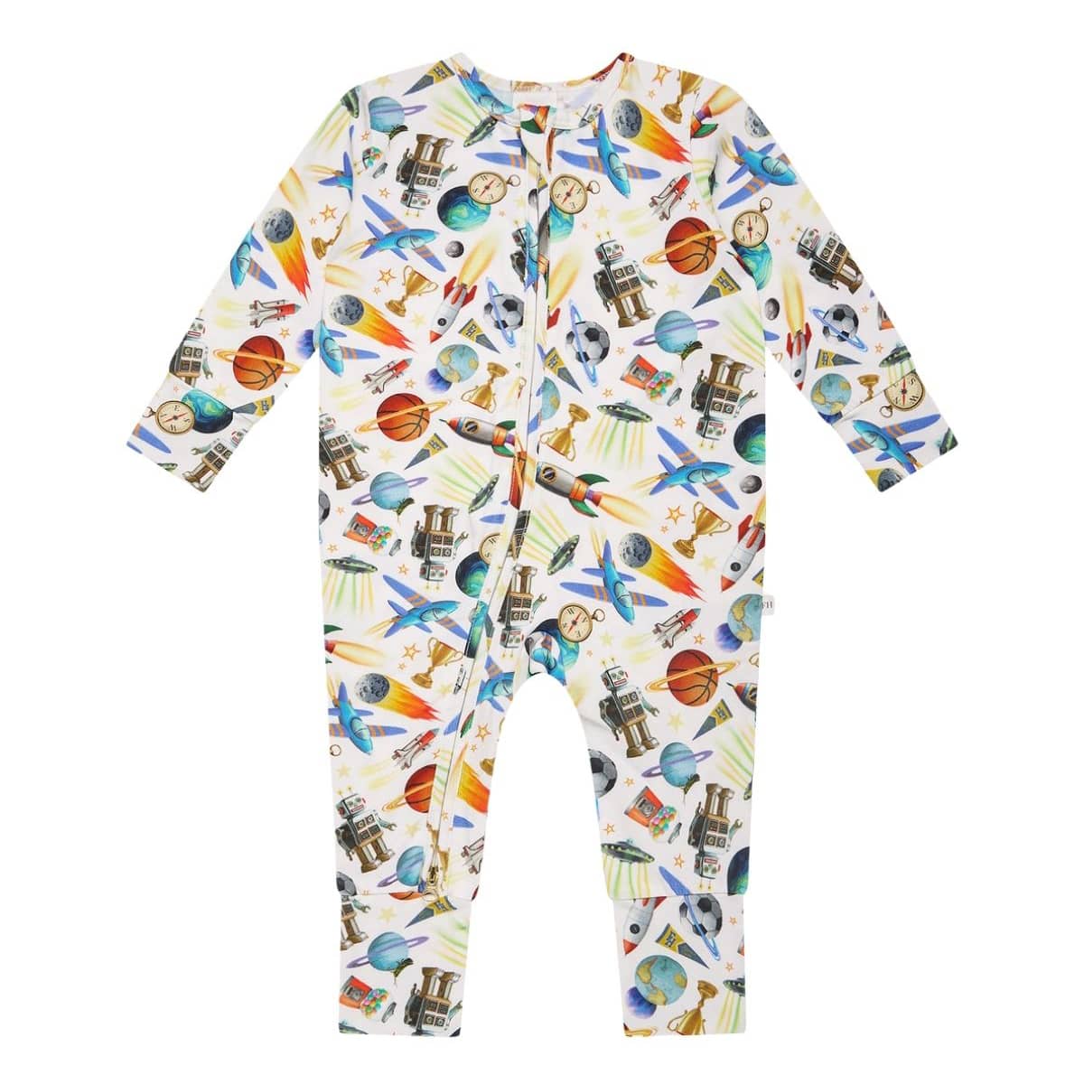 Fleur Harris Timeless Coverall - Cloud White - Outer Space