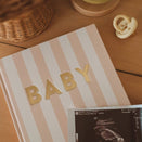 Fox & Fallow Baby Book - Coffee Stripe