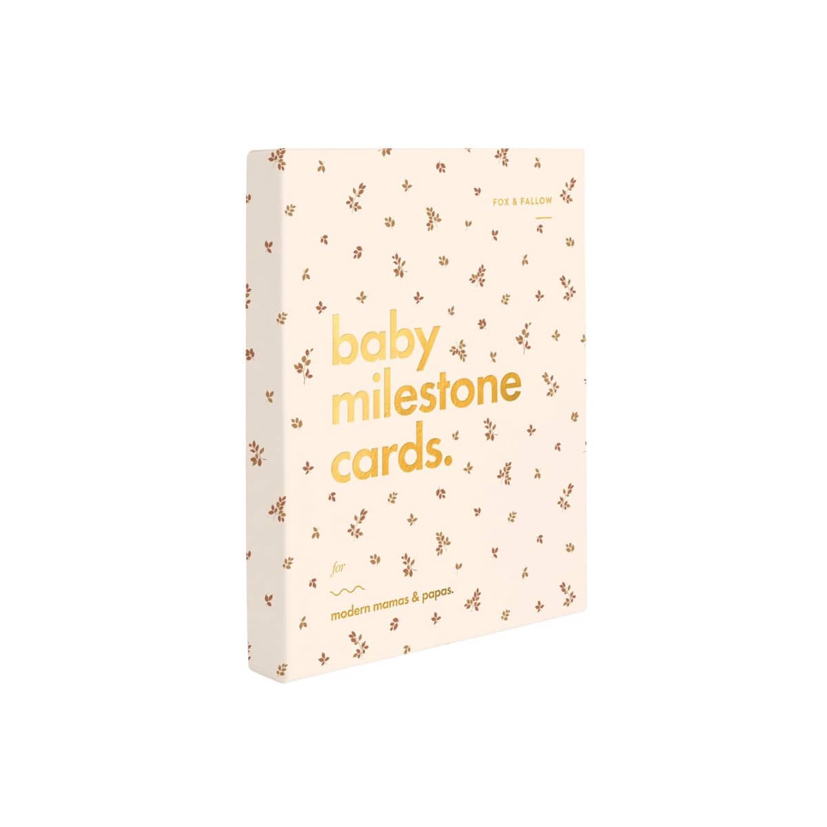 Fox & Fallow Baby Milestone Cards - Broderie