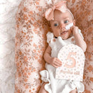 Fox & Fallow Baby Milestone Cards - Broderie