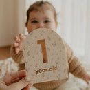 Fox & Fallow Baby Milestone Cards - Broderie