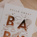 Fox & Fallow Baby Milestone Cards - Cream