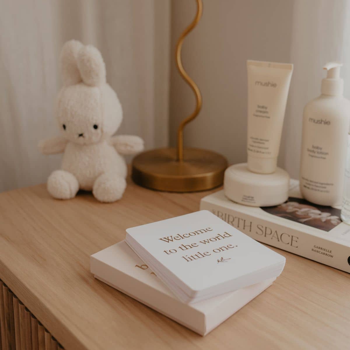 Fox & Fallow Baby Milestone Cards - Cream