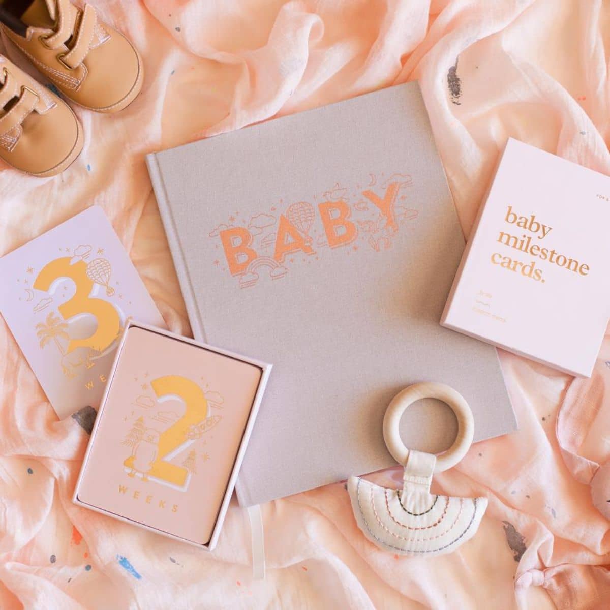 Fox & Fallow Baby Milestone Cards - Neutral
