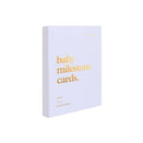 Fox & Fallow Baby Milestone Cards - Powder Blue