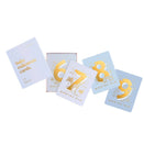 Fox & Fallow Baby Milestone Cards - Powder Blue