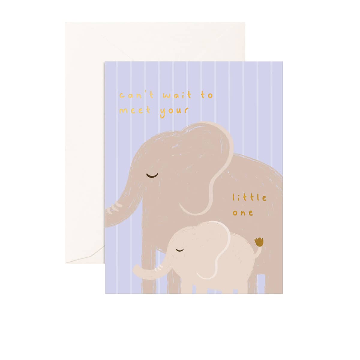 Fox & Fallow Greeting Card - Little One Elephant