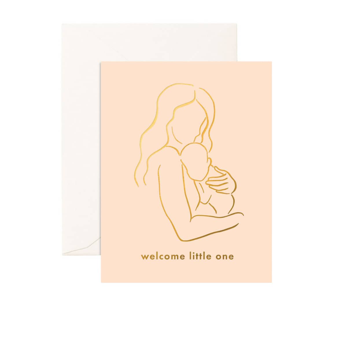 Fox & Fallow Greeting Card - Welcome Little One Mama