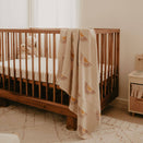 Fox & Fallow Knit Baby Blanket - Suns Cream