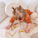 Fox & Fallow Knit Baby Blanket - Suns Cream