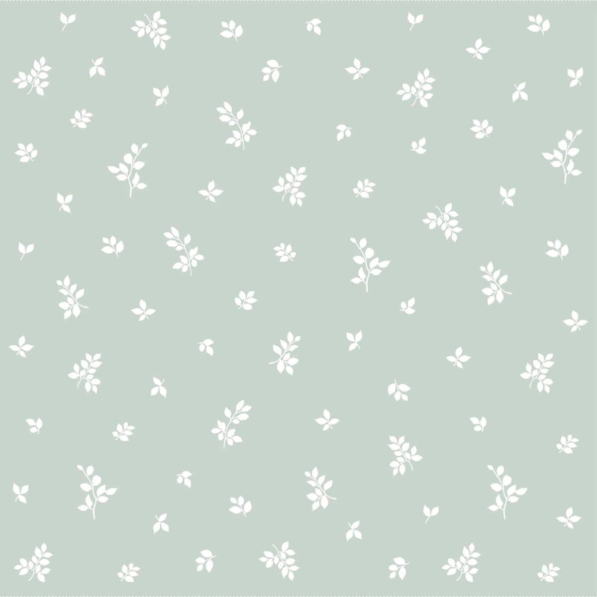 Fox & Fallow Knit Baby Blanket - Sweet Sage