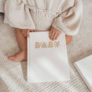 Fox & Fallow Mini Baby Book - Oatmeal