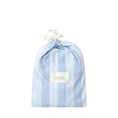 Fox & Fallow Organic Fitted Bassinet Sheet - Cloud Stripe
