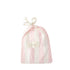 Fox & Fallow Organic Fitted Bassinet Sheet - Petal Stripe