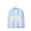Fox & Fallow Organic Fitted Cot Sheet - Cloud Stripe