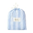 Fox & Fallow Organic Fitted Cot Sheet - Cloud Stripe