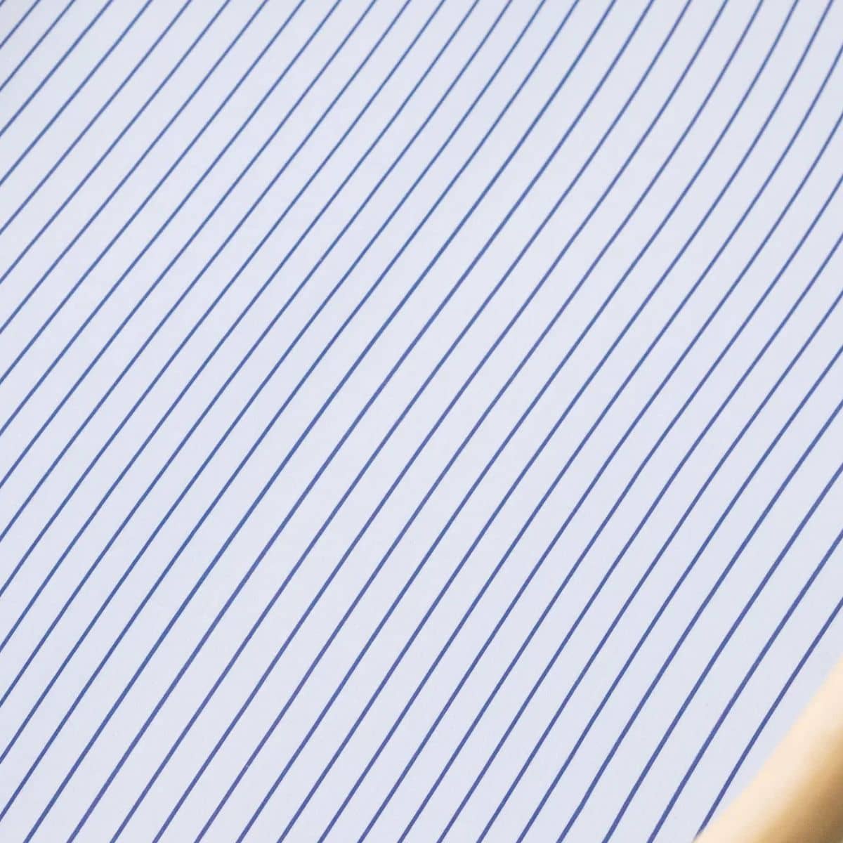 Fox & Fallow Organic Fitted Cot Sheet - Navy Stripe