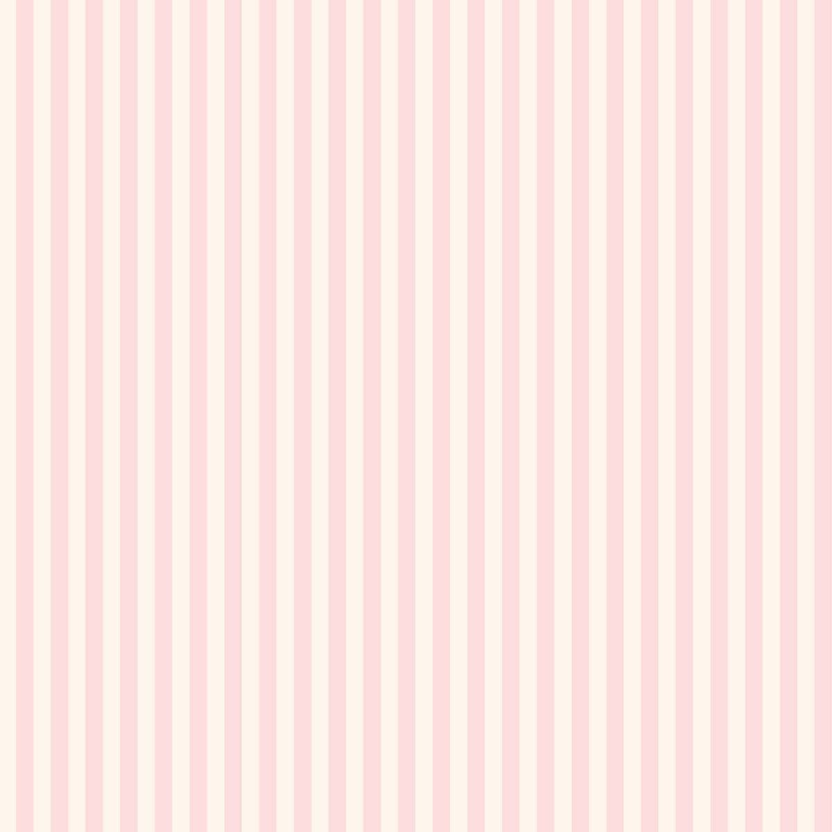 Fox & Fallow Organic Fitted Cot Sheet - Petal Stripe