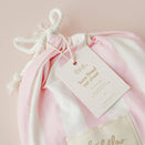 Fox & Fallow Organic Fitted Cot Sheet - Petal Stripe