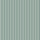 Fox & Fallow Organic Fitted Cot Sheet - Sage Stripe