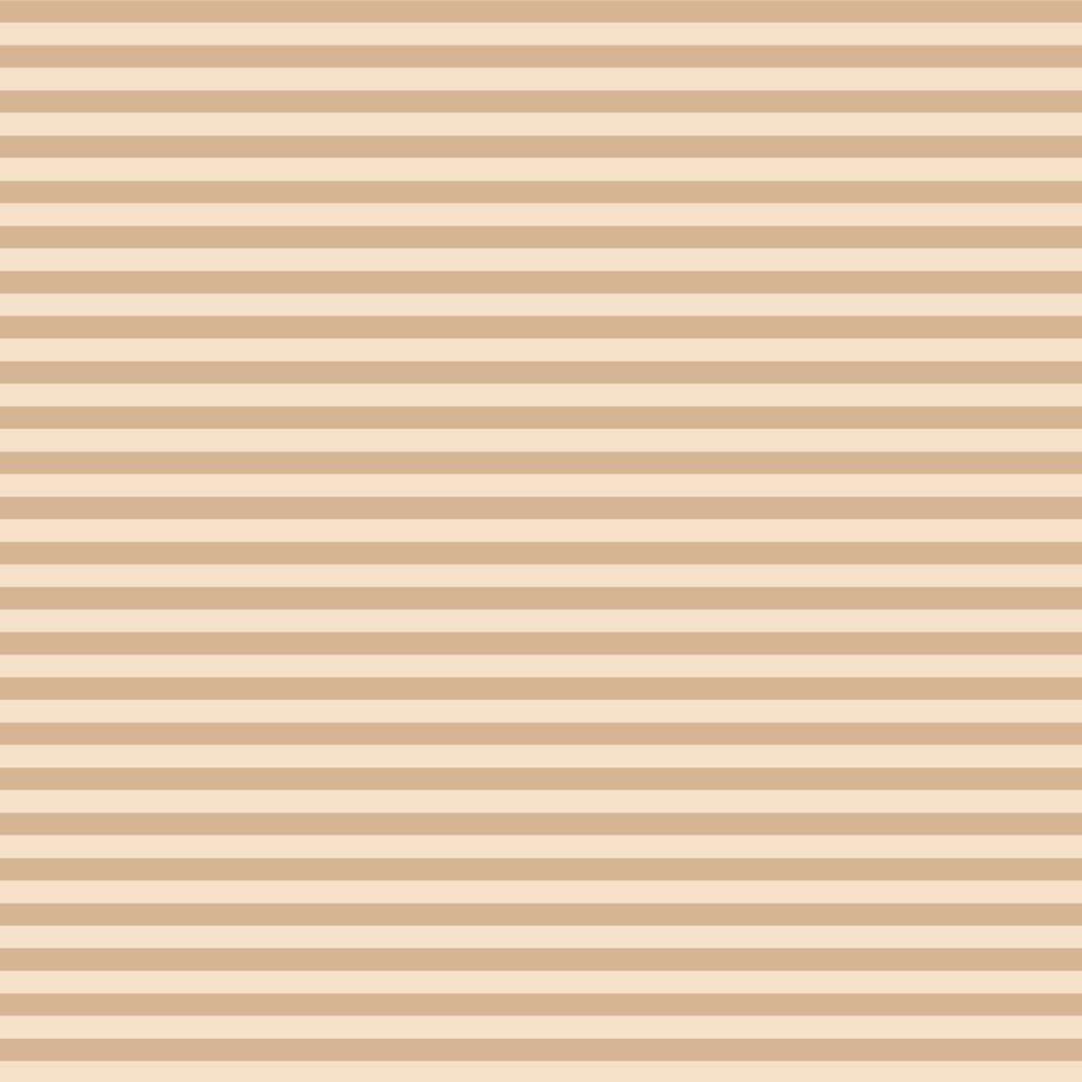 Fox & Fallow Organic Muslin Swaddle Wrap - Coffee Stripe