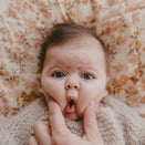 Fox & Fallow Organic Muslin Swaddle Wrap - Sweet Pea