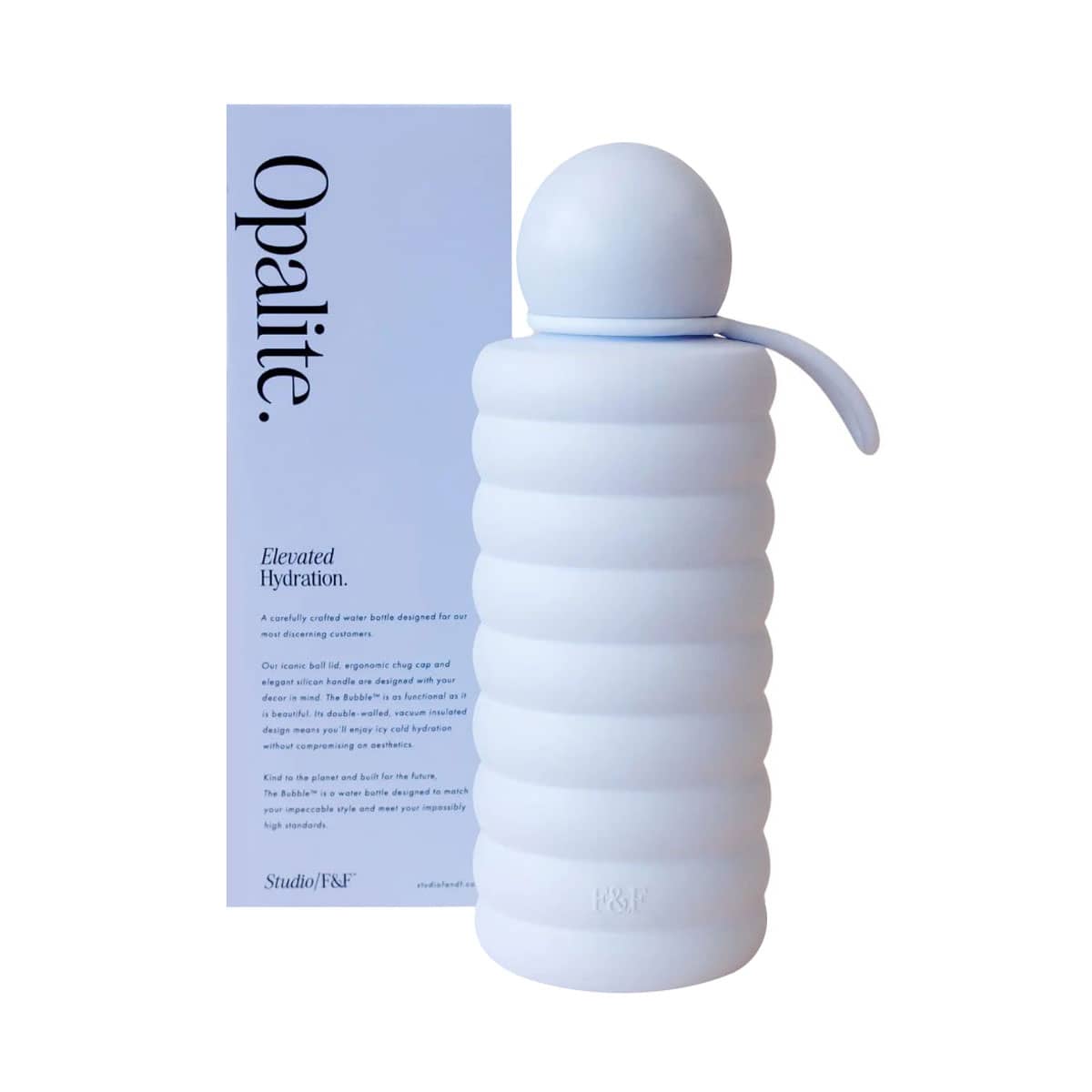 Fox & Fallow The Bubble Reusable Water Bottle - Opalite