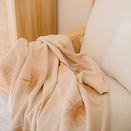 Fox & Fallow Reversible Knit Baby Blanket - Palmetto