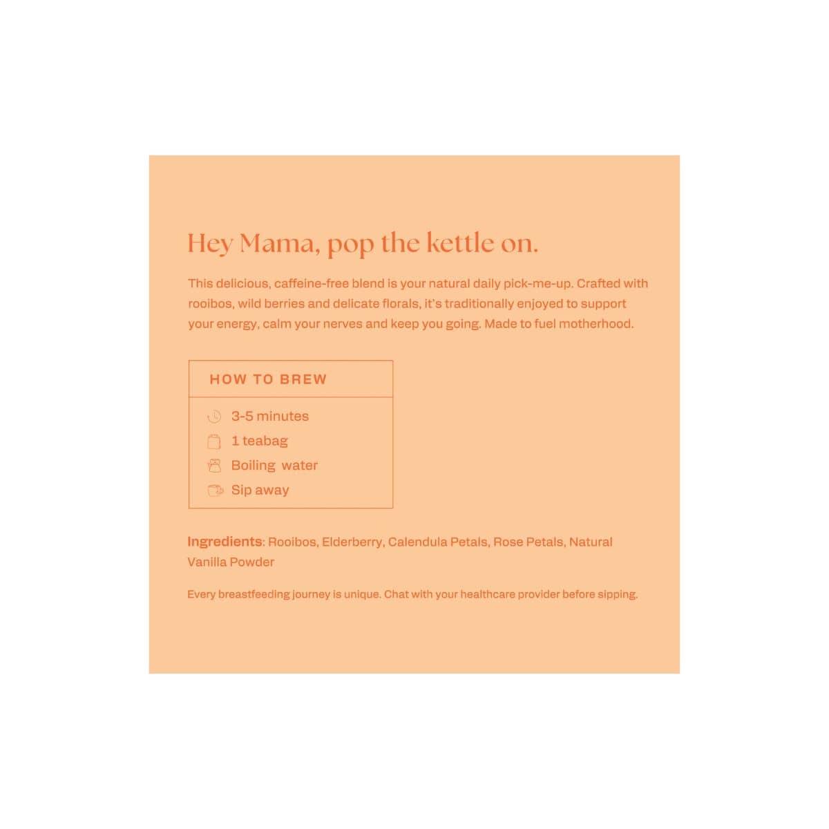 Franjos Kitchen Pick-Me-Up Mama Tea