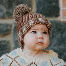 Freckles the Label Chunky Cotton Beanie - Chocolate