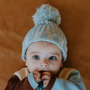 Freckles the Label Chunky Cotton Beanie - Sky