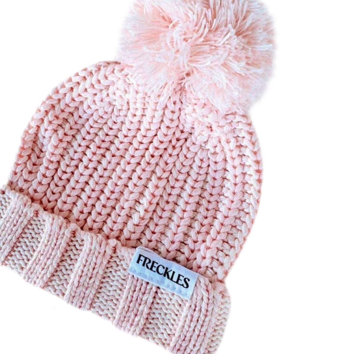 Freckles the Label Chunky Cotton Beanie - Sweetpea