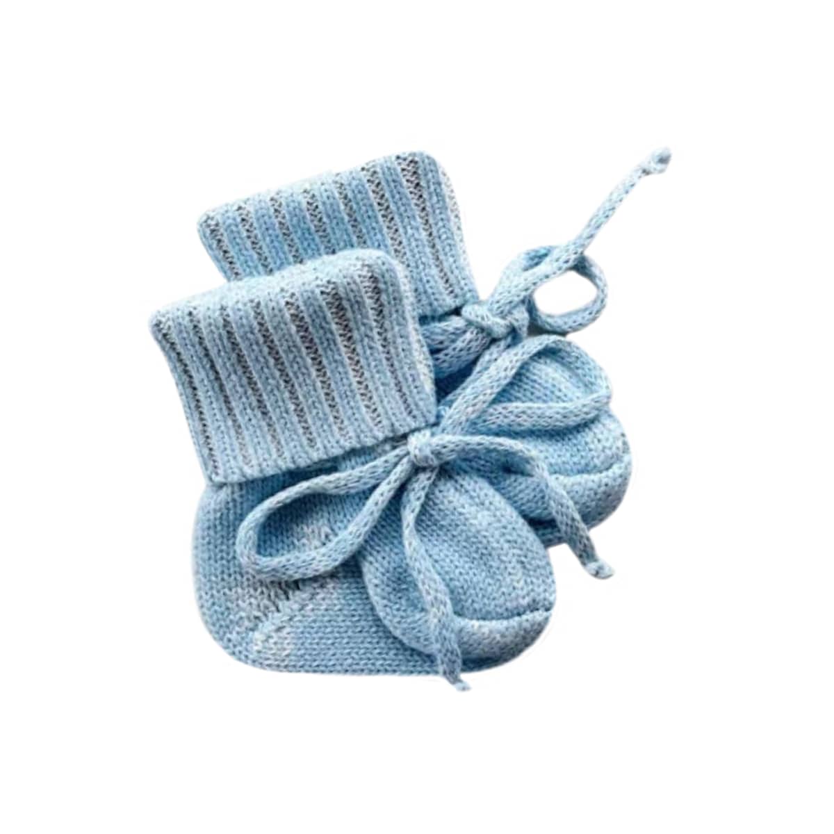 Freckles the Label Chunky Cotton Booties - Arctic